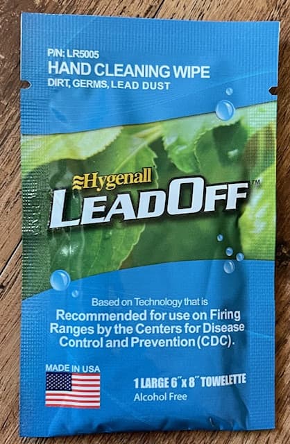 Post Range Safety Wipes